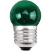 Lampada Bolinha Brasfort 07Wx127V Verde 8469 - Kit C/25 