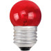 Lampada Bolinha Brasfort 07Wx127V Vermelha 8470 - Kit C/25 