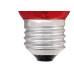 Lampada Bolinha Brasfort 07Wx127V Vermelha 8470 - Kit C/25 