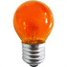 Lampada Bolinha Brasfort 15Wx127V Laranja 8482 - Kit C/25 