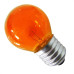 Lampada Bolinha Brasfort 15Wx127V Laranja 8482 - Kit C/25 