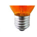 Lampada Bolinha Brasfort 15Wx127V Laranja 8482 - Kit C/25 