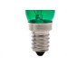 Lampada Chupeta Brasfort 07Wx127 Verde E14 8498 - Kit C/25 