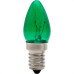 Lampada Chupeta Brasfort 07Wx220 Verde E14 8504 - Kit C/25 