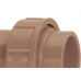 Uniao Marrom Amanco Liso/Liso 32Mm X 32Mm 10310/11875 - Kit C/10 