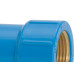 Luva Azul Amanco Liso/Rosca 25Mm X 3/4'' 11752 - Kit C/24 