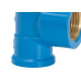 Tee Azul Amanco Liso/Liso/Rosca 20Mm X 1/2'' 10422/11842 - Kit C/24 