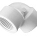 Cotovelo Branco Amanco Rosca/Rosca 90X 1/2'' 11667 - Kit C/20 