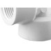 Cotovelo Branco Amanco Rosca/Rosca 90X1'' - Kit C/24
