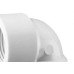 Cotovelo Branco Amanco Rosca/Rosca 90X1'' - Kit C/24