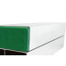 Regua Aluminio Bi-Tubular Novo Horizonte Leve 2M Verde  - Kit C/6 