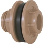 Adaptador Marrom Krona Com Flange 60X2 346 - Kit C/6 