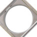 Porta Grelha Inox Clarinox Quadrada 10Cm 5162