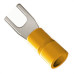 Pre-Isolado Crimper Forquilha 4/6 Amarelo M 4 Tpf23-4  100pcs Fr2492