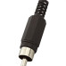 Plug Adaptador Rca Preto 591 - Kit C/10 