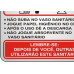 Placa Sinalizacao Aluminio 15X15 ''Procedimento Sanitario Feminino'' 120Ai