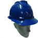 Capacete Com Carneira Ledan Plastico Azul 2537