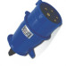 Pino 2 Polos+Terra Steck 220V 16A Azul N3076