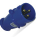 Pino 2 Polos+Terra Steck 220V 32A Azul N3276