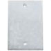 Placa Piso Aluminio Tramontina 4X2 Cega 56121/081 Placa Piso Aluminio Tramontina 4X2 Cega 56121/081