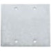 Placa Piso Aluminio Tramontina 4X4 Cega Cromada 56121/082