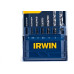 Broca Aco Rapido Irwin 2,0 A 6,0Mm Kit Com 7 Pecas 