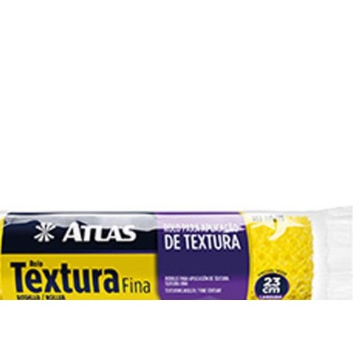 Rolo Textura Atlas Fina Espuma 23 Sem Cabo 110/75