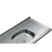 Pia Inox Ghel Plus 1,00M Para Cozinha 10.01.03400