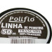 Linha Pedreiro Trancada Polifio 50M  - Kit C/12 