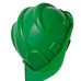 Capacete Com Carneira Prosafety Plastico Verde Wps0874