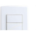 Conjunto Siena 4X2 Branco Com Placa (1Simples+1Paralelo+1Tomada) 6087