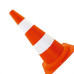 Cone Rigido Prosafety Plastico Laranja/Branco 50Cm Wps1914