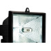 Refletor Brasfort Com Sensor Halogena 150W Preto 8902