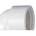 Cotovelo Branco Krona Reducao Rosca Rosca 1X3/4 263 - Kit C/20 