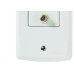 Conjunto Tramontina Lux 4X2 Branco Com Placa (1 Tomada Tv) 