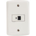 Conjunto Tramontina Lux 4X2 Branco Com Placa (1 Tomada Rj45) 