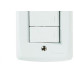 Conjunto Tramontina Lux 4X2 Branco Com Placa (3 Simples) 