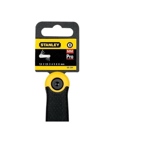 Chave Torx Stanley Canivete T9At40 8Pecas 69-266