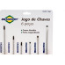 Chave Fenda/Phillips Brasfort Com 06 Pecas 7029