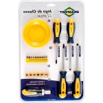 Chave Fenda/Phillips/Torx Brasfort Com Catraca Com 22 Pecas 7031