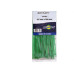 Abracadeira Nylon Brasfort Verde 2,5X200 50 Pecas 7298