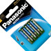 Pilha Panasonic Palito Aaa Cartela 4 Pecas R03Ual/4B400