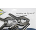 Grampo Rapido Marceneiro Brasfort 4''Nylon 4Pecas 7354