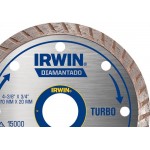 Disco Diamantado Irwin Turbo 110Mm Agua Iw13893