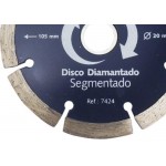 Disco Diamantado Brasfort Premium Segmentado 105Mm 7424