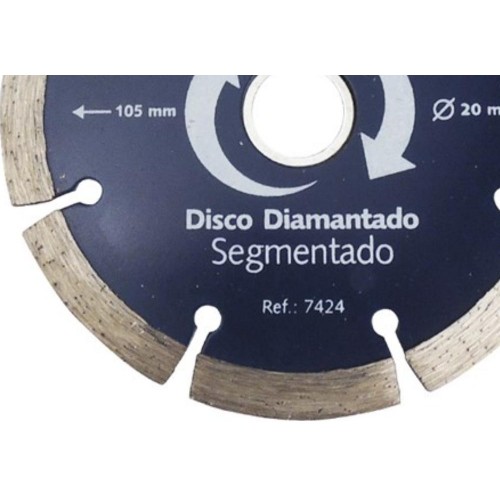 Disco Diamantado Brasfort Premium Segmentado 105Mm 7424