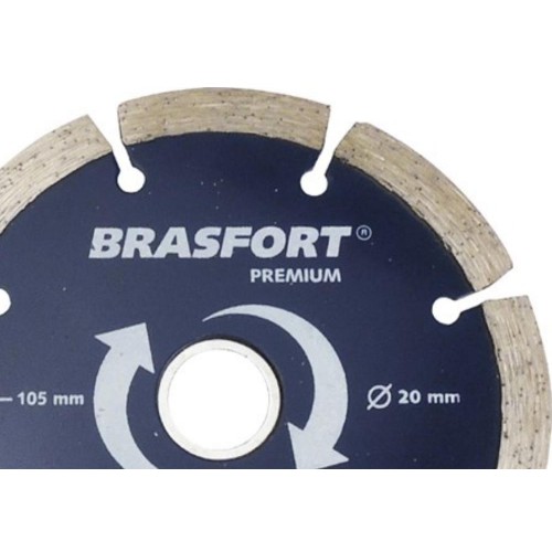 Disco Diamantado Brasfort Premium Segmentado 105Mm 7424