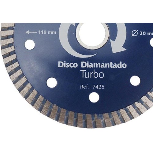 Disco Diamantado Brasfort Premium Turbo 110Mm 7425