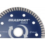 Disco Diamantado Brasfort Premium Turbo 110Mm 7425