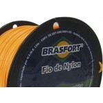 Fio De Nylon Brasfort Redondo 2,4Mm/200M 1Kg 7540